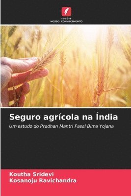 bokomslag Seguro agrcola na ndia