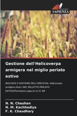 bokomslag Gestione dell'Helicoverpa armigera nel miglio perlato estivo