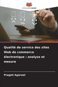 bokomslag Qualit de service des sites Web de commerce lectronique