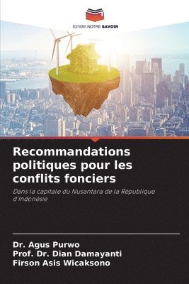 bokomslag Recommandations politiques pour les conflits fonciers