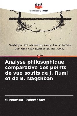 bokomslag Analyse philosophique comparative des points de vue soufis de J. Rumi et de B. Naqshban