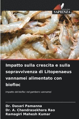 Impatto sulla crescita e sulla sopravvivenza di Litopenaeus vannamei alimentato con biofloc 1