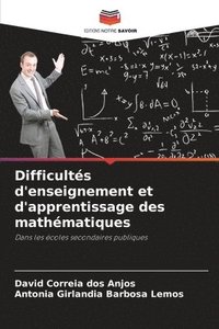 bokomslag Difficults d'enseignement et d'apprentissage des mathmatiques