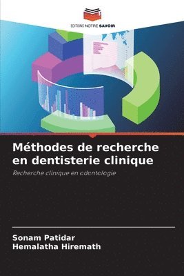 Mthodes de recherche en dentisterie clinique 1