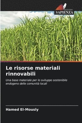 bokomslag Le risorse materiali rinnovabili