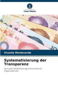 bokomslag Systematisierung der Transparenz