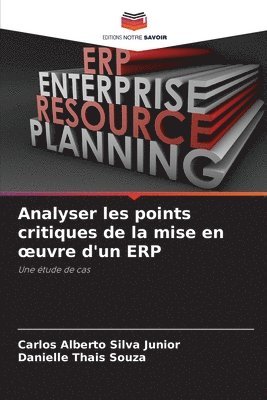 Analyser les points critiques de la mise en oeuvre d'un ERP 1