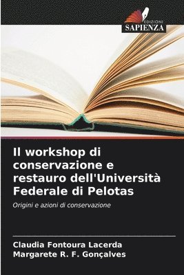 bokomslag Il workshop di conservazione e restauro dell'Universit Federale di Pelotas