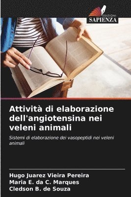 bokomslag Attivit di elaborazione dell'angiotensina nei veleni animali