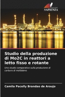 bokomslag Studio della produzione di Mo2C in reattori a letto fisso e rotante