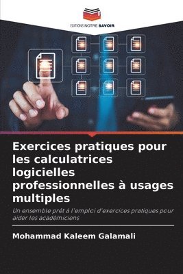 Exercices pratiques pour les calculatrices logicielles professionnelles  usages multiples 1