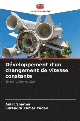 bokomslag Dveloppement d'un changement de vitesse constante