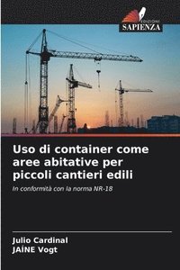 bokomslag Uso di container come aree abitative per piccoli cantieri edili