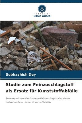 bokomslag Studie zum Feinzuschlagstoff als Ersatz fr Kunststoffabflle