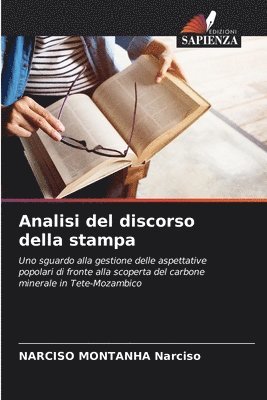 bokomslag Analisi del discorso della stampa