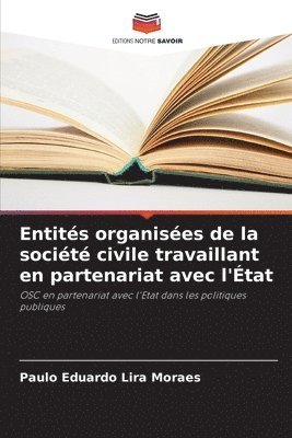 bokomslag Entits organises de la socit civile travaillant en partenariat avec l'tat