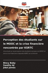bokomslag Perception des tudiants sur le MOOC et la crise financire rencontre par KSRTC