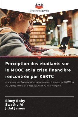Perception des tudiants sur le MOOC et la crise financire rencontre par KSRTC 1