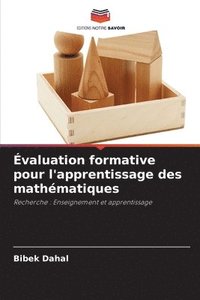 bokomslag valuation formative pour l'apprentissage des mathmatiques