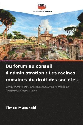 bokomslag Du forum au conseil d'administration