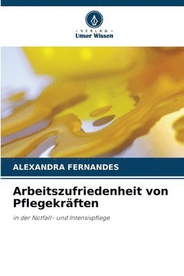 bokomslag Arbeitszufriedenheit von Pflegekrften