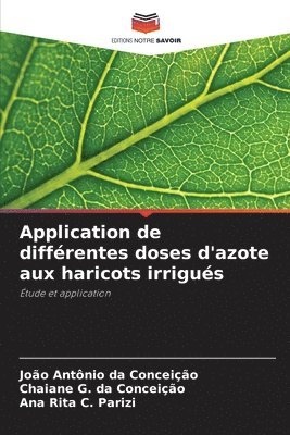 bokomslag Application de diffrentes doses d'azote aux haricots irrigus