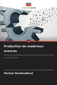 bokomslag Production de matriaux avancs
