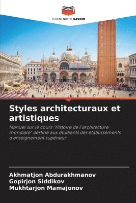 Styles architecturaux et artistiques 1