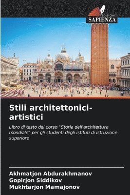 bokomslag Stili architettonici-artistici