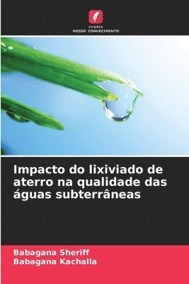 bokomslag Impacto do lixiviado de aterro na qualidade das guas subterrneas