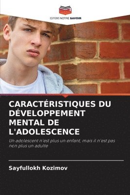 bokomslag Caractristiques Du Dveloppement Mental de l'Adolescence