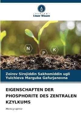 bokomslag Eigenschaften Der Phosphorite Des Zentralen Kzylkums