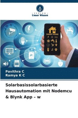 bokomslag Solarbasissolarbasierte Hausautomation mit Nodemcu & Blynk App - w