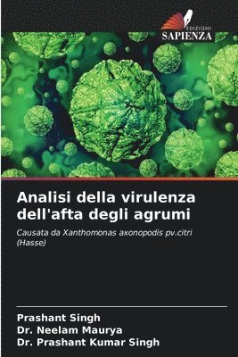 bokomslag Analisi della virulenza dell'afta degli agrumi