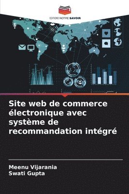 bokomslag Site web de commerce lectronique avec systme de recommandation intgr