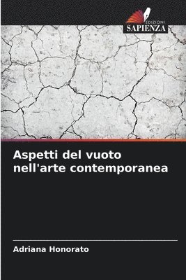 bokomslag Aspetti del vuoto nell'arte contemporanea