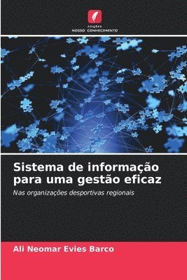 bokomslag Sistema de informao para uma gesto eficaz