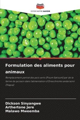 Formulation des aliments pour animaux 1