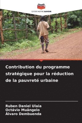 Contribution du programme stratgique pour la rduction de la pauvret urbaine 1