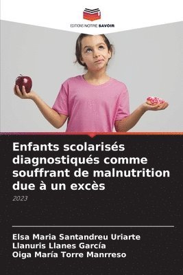 Enfants scolariss diagnostiqus comme souffrant de malnutrition due  un excs 1