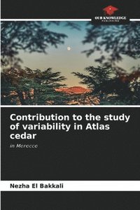 bokomslag Contribution to the study of variability in Atlas cedar