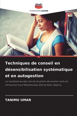 bokomslag Techniques de conseil en dsensibilisation systmatique et en autogestion