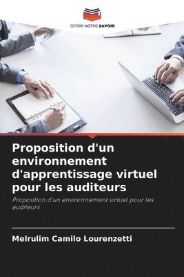 bokomslag Proposition d'un environnement d'apprentissage virtuel pour les auditeurs