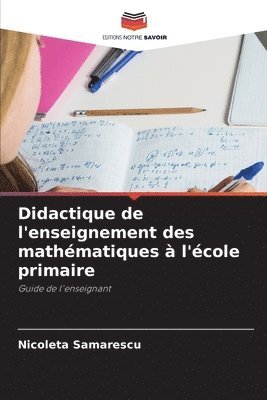 bokomslag Didactique de l'enseignement des mathmatiques  l'cole primaire