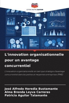 bokomslag L'innovation organisationnelle pour un avantage concurrentiel