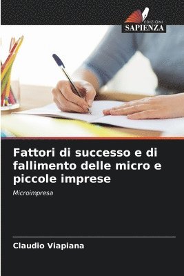 bokomslag Fattori di successo e di fallimento delle micro e piccole imprese