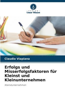 bokomslag Erfolgs und Misserfolgsfaktoren fr Kleinst und Kleinunternehmen