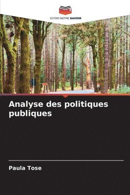 bokomslag Analyse des politiques publiques