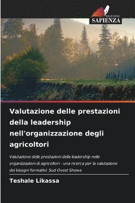 bokomslag Valutazione delle prestazioni della leadership nell'organizzazione degli agricoltori