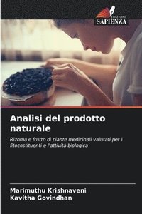 bokomslag Analisi del prodotto naturale